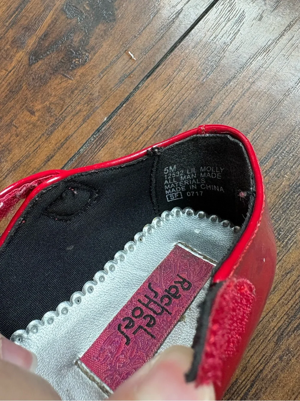 Toddler Girls' Red Patent Mary Jane Shoes